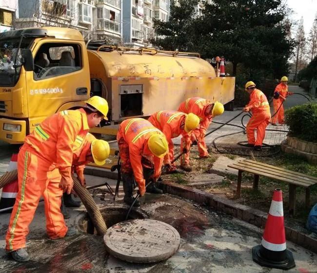 横峰市政管道清淤